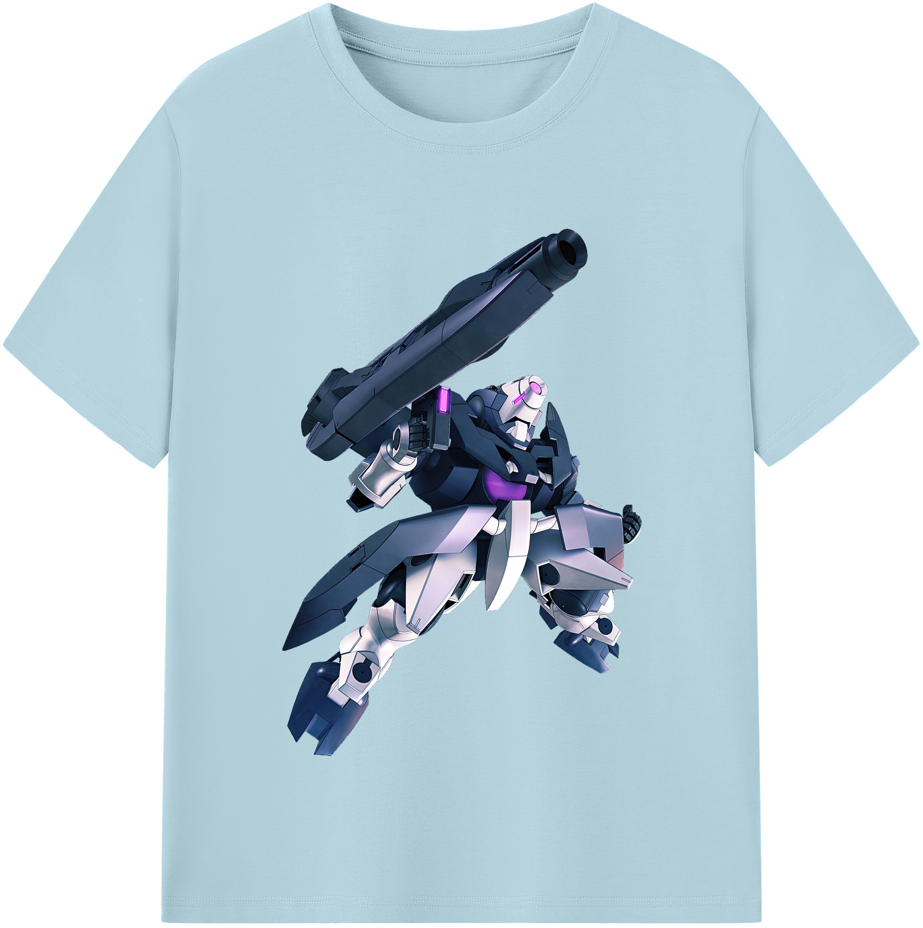 （画像用） 機動戦士ガンダム Mobile Suit Gundam 綿100％半袖Tシャツ（フロントプリント）